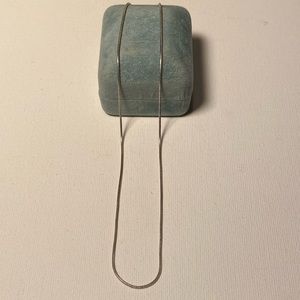 💛4th one! Metalsmiths 925 sterling silver stamped vintage unisex chain.